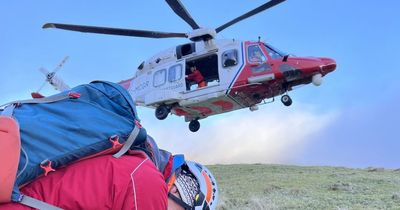 Moffat Mountain Rescue Team back in action to help injured hillwalker
