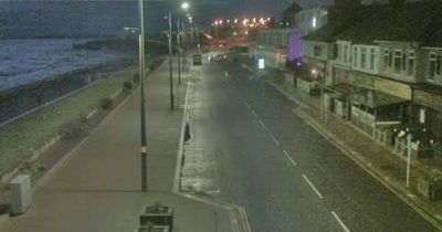 Man seriously injured as car overturns in crash with fountain in Sunderland