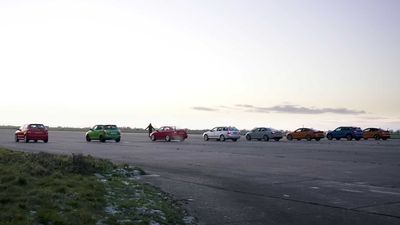 All Skoda RS Models Meet In Epic Drag Race