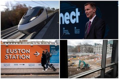 Jeremy Hunt commits to HS2’s Euston terminal amid reports it may be scrapped and line end at Old Oak Common