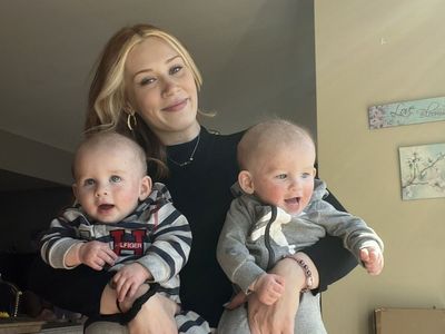 Mum admits disappointment after learning she was having twin boys