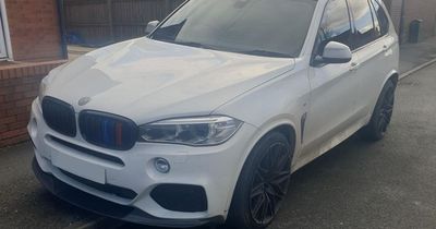 Police spot BMW driver's problem after stop near primary school