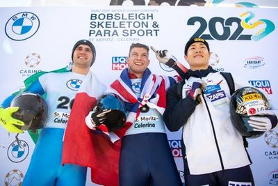 Matt Weston crowned Britain’s first male skeleton champion in 15 years