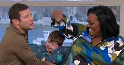 This Morning in chaos as four-year-old boy headbutts Dermot leaving fans in hysterics