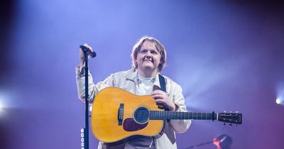 Lewis Capaldi reads out X-rated message to crowd after fan throws phone on stage