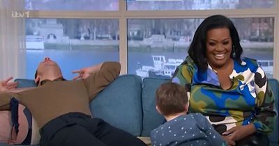 This Morning interview descends into chaos as Dermot O'Leary and four-year-old get told off by Alison Hammond