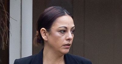 Mum weeps as she's hauled to court for beating up boy, 13, in berserk rage