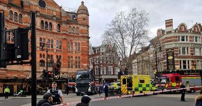 Man crushed by falling urinal near London's Trafalgar Square