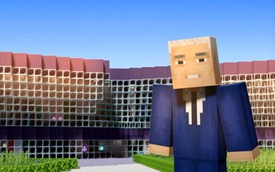 Minecraft Mayor: Blocky Sadiq Khan appears in-game in Croydon design competition