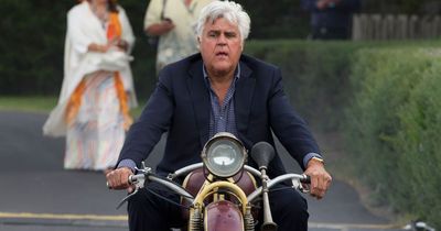 Jay Leno rushed to hospital with shattered bones in bike crash months after horror fire