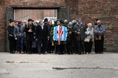 Auschwitz director cites "sick megalomania" in Ukraine war at commemoration