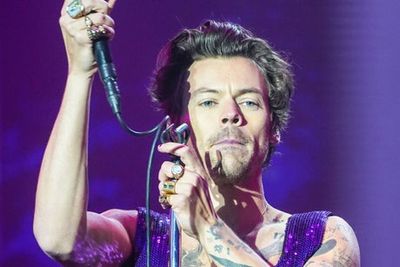 Watch: Harry Styles left mortified as he rips his trousers on stage