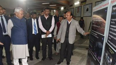 Bihar CM Nitish Kumar reviews modernisation works of Patna Planetarium