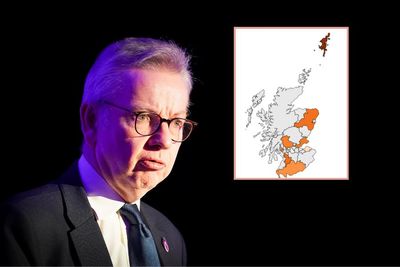 Interactive map reveals the parts of Scotland ignored by Tory Levelling Up cash