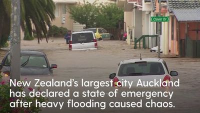 New Zealand city declares emergency after heavy flooding