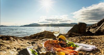 The restaurant just over an hour from Glasgow offering epic scenery and top Scottish oysters