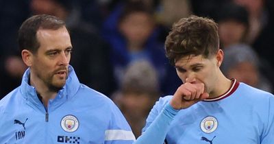 Man City suffer John Stones injury blow during FA Cup tie vs Arsenal