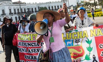 Peru’s beleaguered president urges congress to bring 2024 elections forward