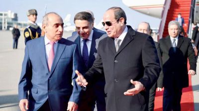 Egypt’s Sisi Visits Azerbaijan as Part of Asia Tour