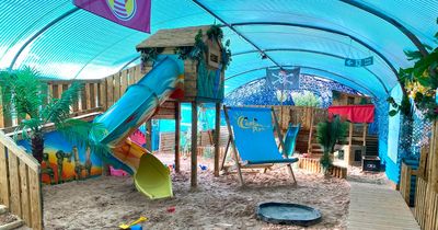 The indoor play named best in region with pirate ships, dinosaurs and indoor beaches