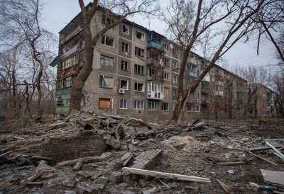 Three killed in Russian strike on east Ukraine city