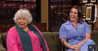 RTE Late Late Show viewers all say the same thing about 'hilarious' Miriam Margolyes