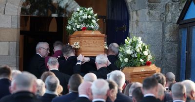 Alex Easton pays tribute at funeral to those who tried to save his parents