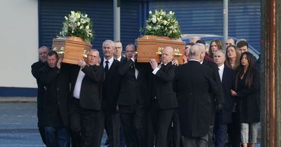 NI politician who lost both parents in house fire pays tribute at funeral to those who tried to save them