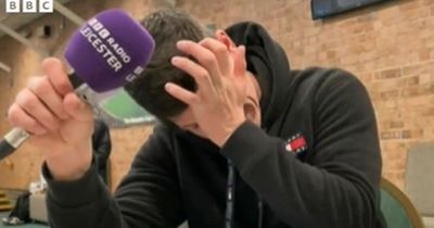 Freddie Burns breaks down in tears on live radio show in deeply moving moment