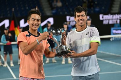 Home wildcards win Australian Open men's doubles title