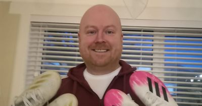 Heroic Edinburgh dad sets up football boot bank so no young person is left out