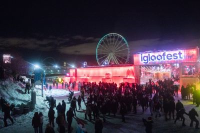 Montrealers shrug off the cold to dance and party at Igloofest