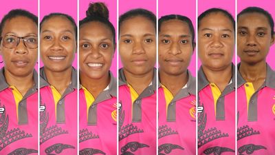 Meet the seven trailblazing mothers in Papua New Guinea's national cricket team