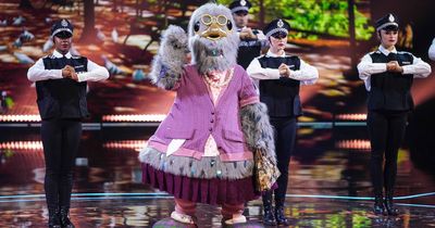 The Masked Singer viewers shocked as Pigeon is unmasked as heavily pregnant star