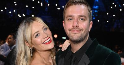 Laura Whitmore likens herself and Iain Stirling to exes Brad Pitt and Jennifer Aniston