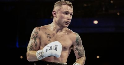 Carl Frampton shares first photo of new baby daughter Mila