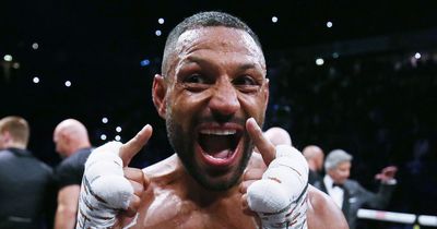 Kell Brook filmed snorting white powder through rollup as manager claims it was "a joke"