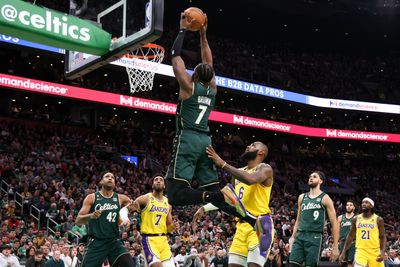 Celtics roar back to defeat Lakers in OT 125-121