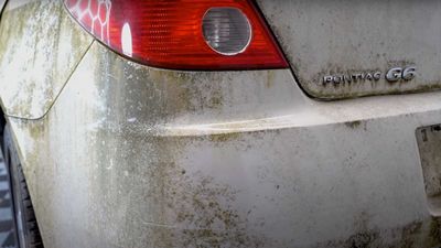 Detailers Cleaning Moldy Pontiac G6 Barn Find Is Satisfying To Watch