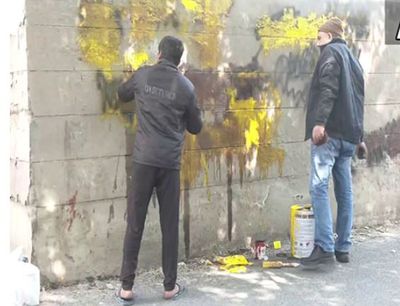 Delhi: Two Detained In Connection 'Anti-National' Graffiti On Public Walls