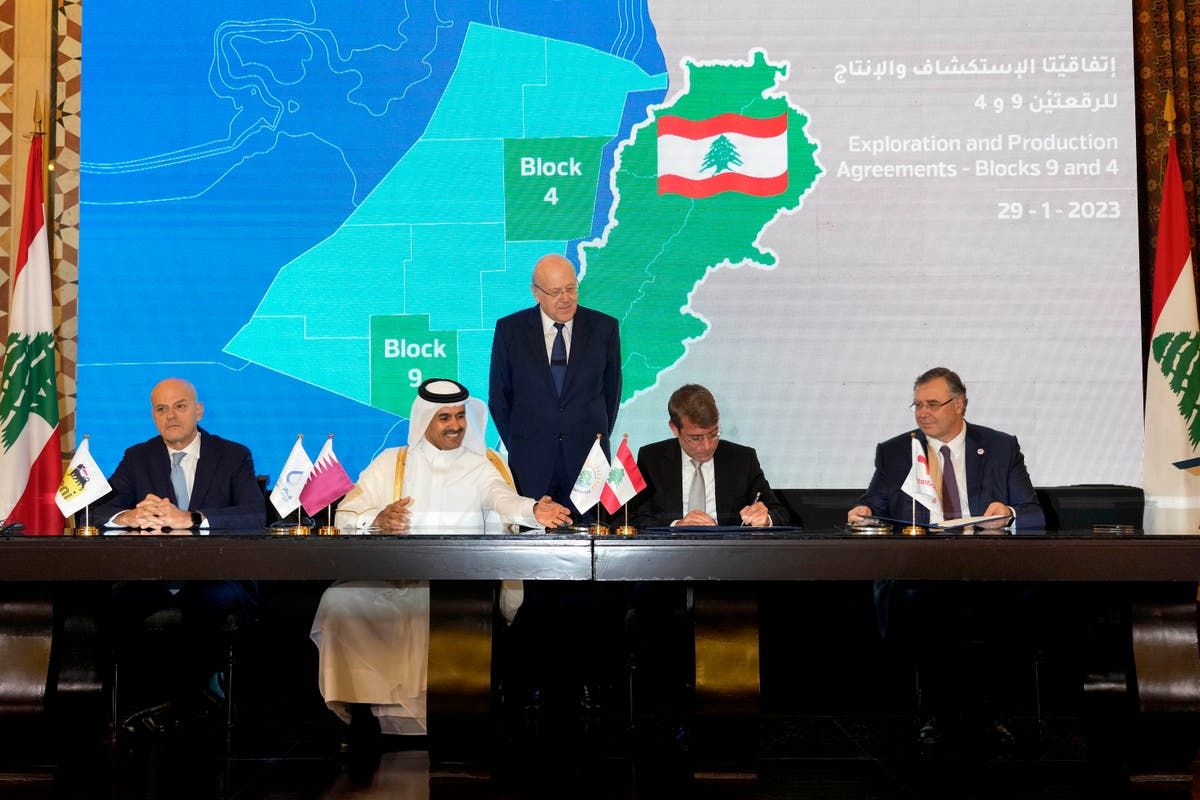 Qatar replaces Russian company in Lebanon gas…