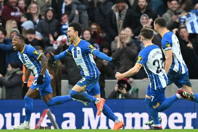 Brighton maintain role as Liverpool’s bogey team with last-gasp winner