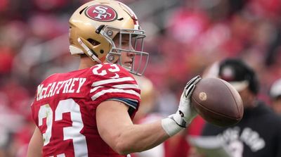 49ers’ McCaffrey Active for NFC Championship Game