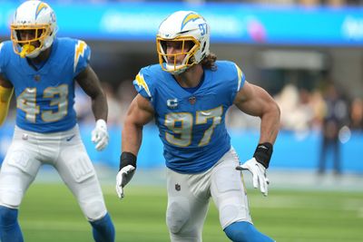 Chargers DE Joey Bosa wears 49ers gear on sideline at NFC championship