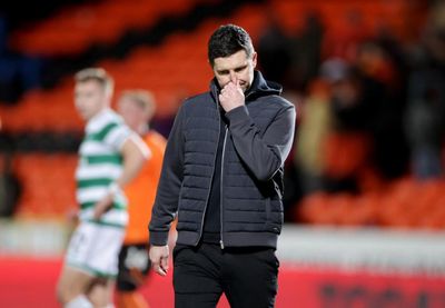 Liam Fox on Tony Watt’s Dundee United future as forward left out of Celtic defeat
