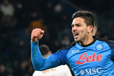 Simeone fires Napoli past Roma and 13 points clear, champions Milan crumble