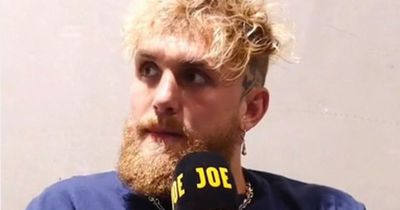 Jake Paul's life "flashed before eyes" when Tyson Fury barged in on YouTuber's interview