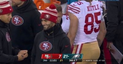 San Francisco 49ers fume at Jimmy Garoppolo as NFL star accused of laughing after injuries