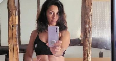 Emmerdale's Rebecca Sarker posts 'cheeky' thong selfie as she issues illness battle update