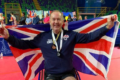 Bilateral amputee, 67, goes for gold after rediscovering love for table tennis